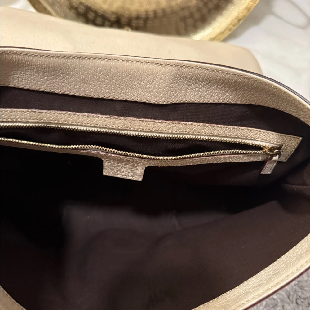 Gucci Beige and Green Women's Bag - Picture 10 of 12